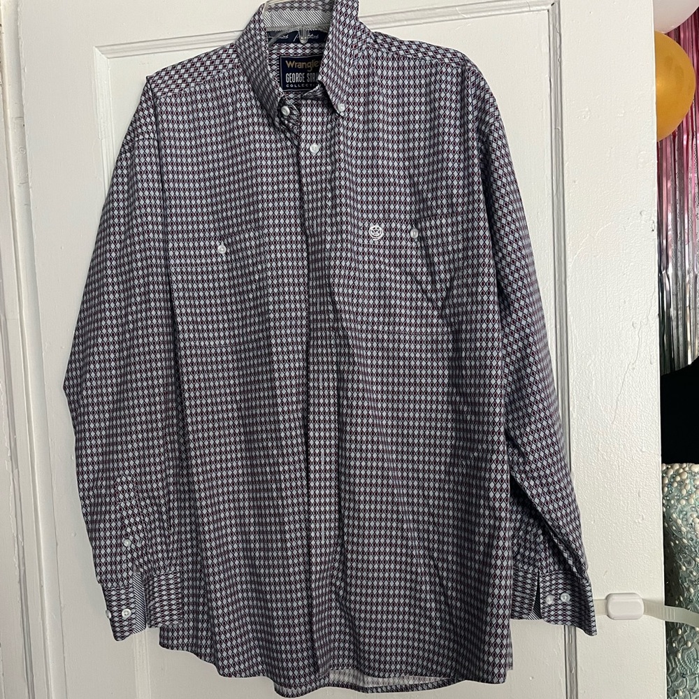 Men’s XL Wrangler George Straight Collection Shirt